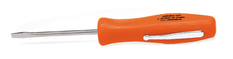 Flat Tip Pocket Screwdriver (Orange) | SDD204O Flat Tip Pocket Screwdriver (Orange) | SDD204O